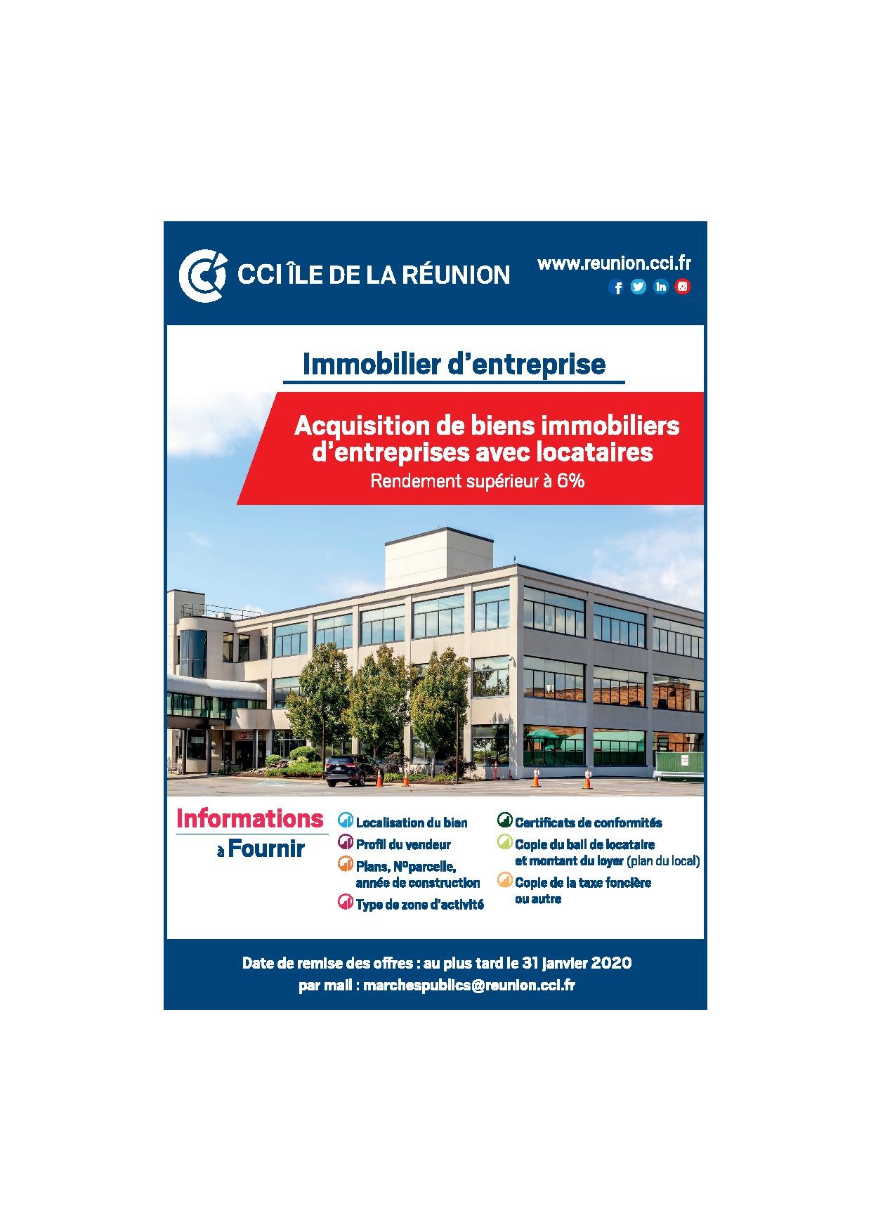 IMMOBILIER D’ENTREPRISE