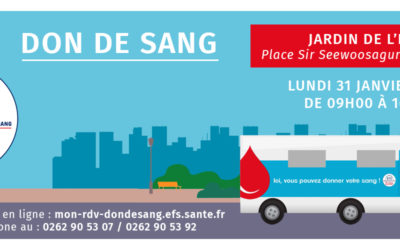 En janvier aussi, donnez votre sang !