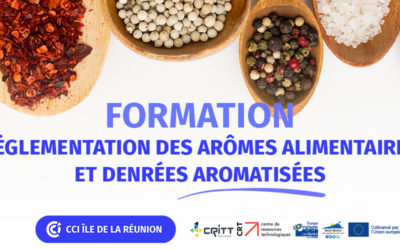 [FORMATION] Réglementation des arômes alimentaires et denrées aromatisées
