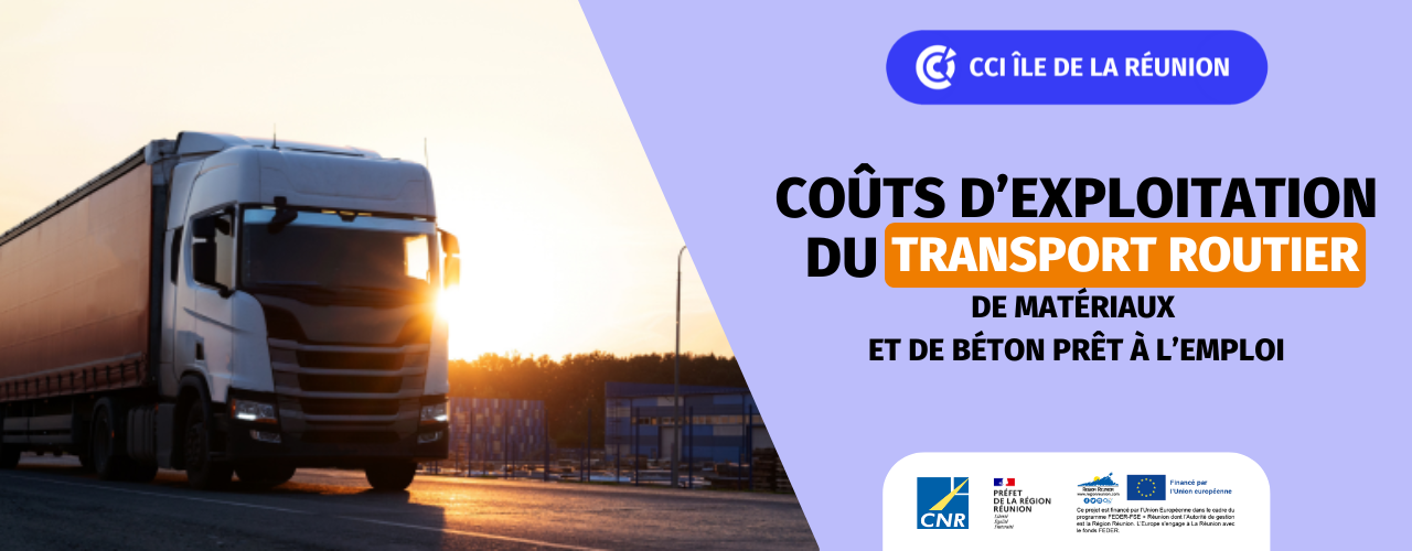 COÛTS D’EXPLOITATION DU TRANSPORT ROUTIER DE MATÉRIAUX ET DE BÉTON PRÊT À L’EMPLOI