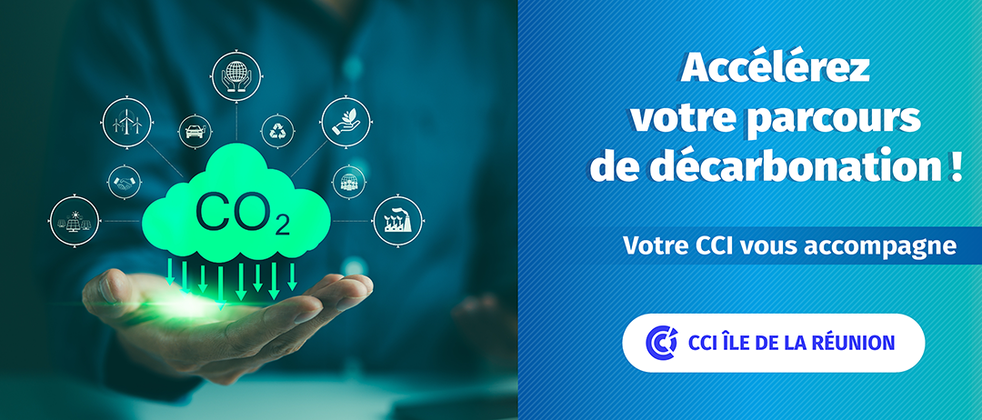 Chef(fe)s d’entreprise : accélérez votre décarbonation avec la CCI Réunion !
