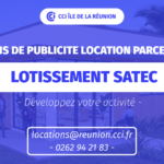 AVIS DE PUBLICITÉ – LOCATION DE PARCELLE LOTISSEMENT SATEC