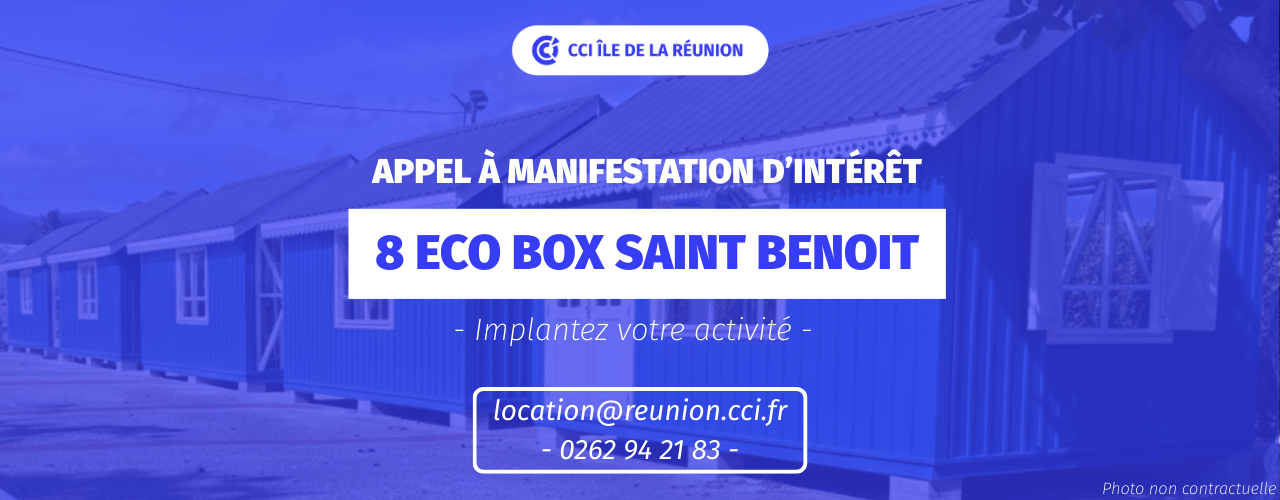 APPEL À MANIFESTATION D’INTÉRÊT ECO BOX SAINT-BENOÎT